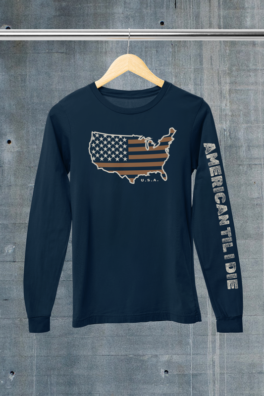 U.S.A. "Till I Die" Long Sleeve